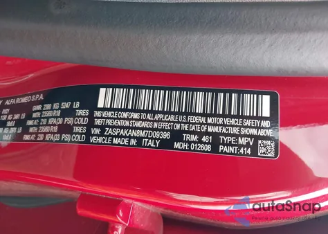 2021 Alfa Romeo Stelvio Sport from USA, damaged, VIN ZASPAKAN8M7D09396